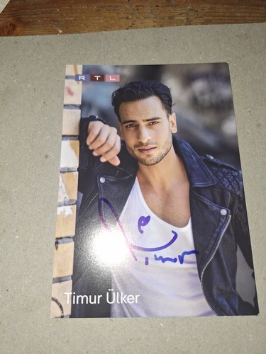 Autogrammkarte timur ülker - timur,