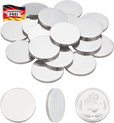 Münzrohlinge edelstahl 32mm - münzrohlinge,