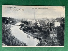 AK Zwickau Blick von der