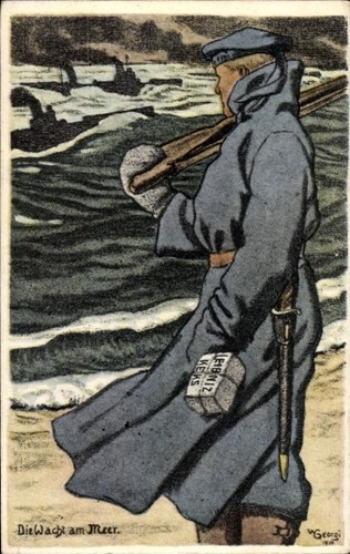 Künstler georgi die - ak, w.,
