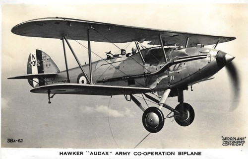 Hawker audax army - hawker,