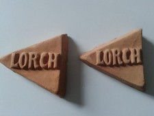 2 Stück alte Grenzsteinzeugen Lorch Grenzstein historische Ortsgeschichte