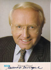 Autogramm - Werner Veigel