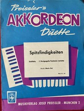 Akkordeon Duett Spitzfindigkeiten Musik von Mario Goi Preißler Verlag Nr. 408 