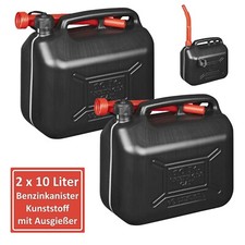 2x 10L Benzinkanister