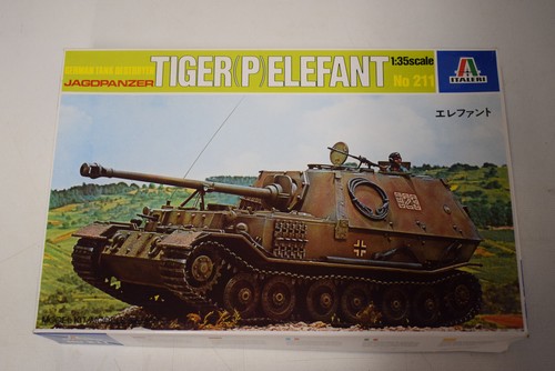 Italeri 211 jagdpanzer tiger - italeri,