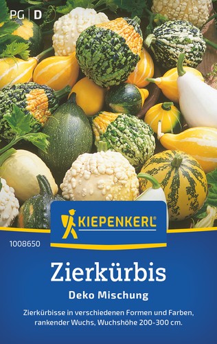 Zierkürbissamen deko mischung - deko,
