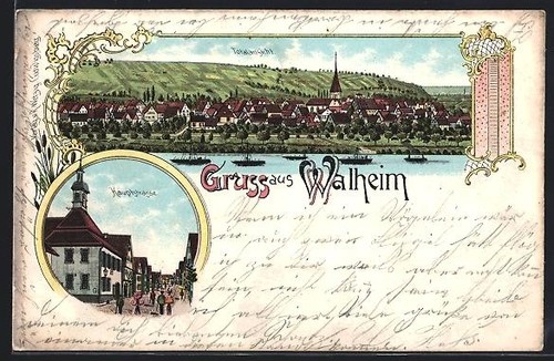 Lithographie walheim - lithographie, /