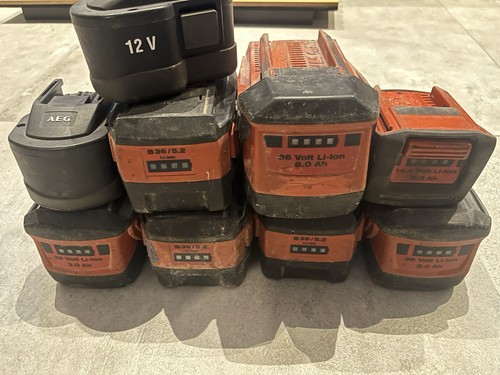 Hilti akkus b36 - 9x, 6,0