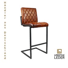 Echtes Büffelleder Cognac