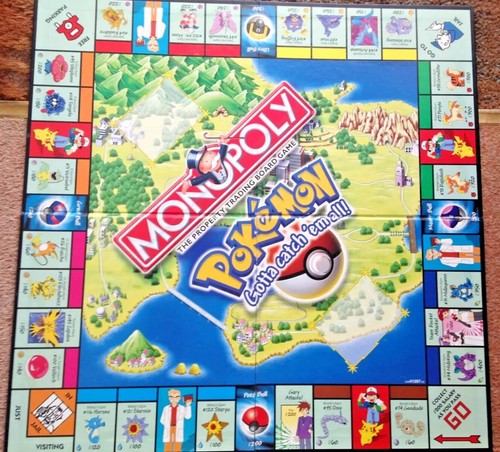 2000 pokemon monopoly - monopoly, ersatz