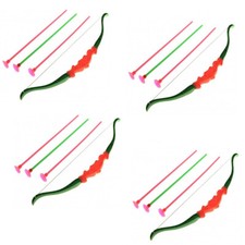 4x Pfeil- und Bogen Action-Set