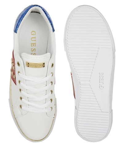 Guess sneaker mit nietenbesatz - sneaker,