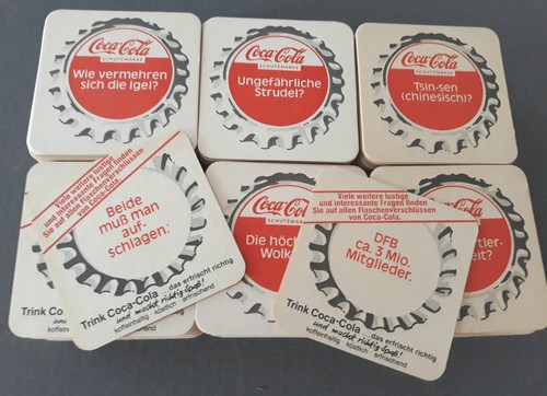 Mehr als 200 bierdeckel coca - 200,