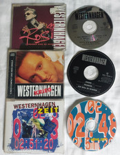 Marius Müller Westernhagen 3 Maxi Single CD Rosi Krieg Keine Zeit