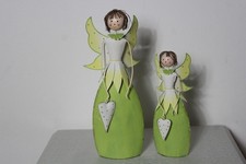 2x Metall Engel/Elfen Set