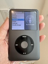 Apple iPod classic 7.Generation Schwarz (160GB) Custom MC297J Neuwertig Neuer...