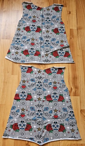 Baumwolljersey skulls - baumwolljersey,