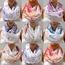 Loop Schal Seide Seidentuch