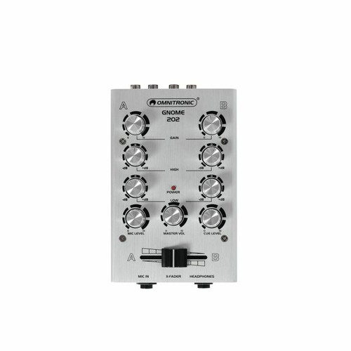 Omnitronic gnome 202 - gnome, 2-kanal