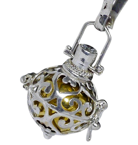 925 silber klangkugel - 925,