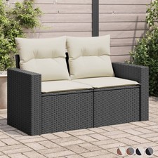 2-Sitzer Poly Rattan