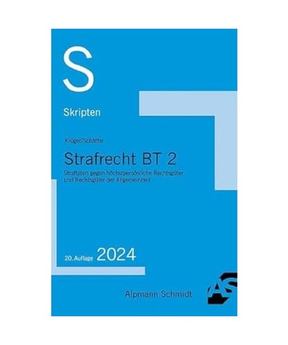 Skript strafrecht 2 - skript,