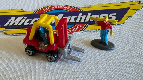 Micro machines galoob forklift - machines,