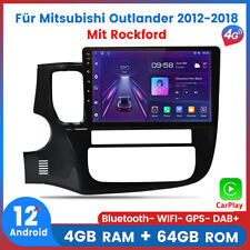 4+64G Carplay Android12 Autoradio Für Mitsubishi Outlander 2012-2018 GPS NAVI BT