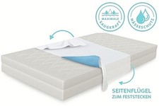 Bettschutzauflage-Stecklaken, saugend u. waschbar Molton 90x155cm (14,28/Stk.)