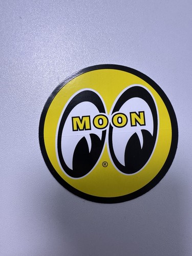 Mooneyes moon aufkleber - mooneyes,