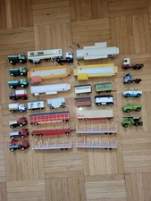 🤩MEGA🤩Kirmes Modellbau H0  Schausteller-Zugmaschinen und Anhänger KONVOLUT