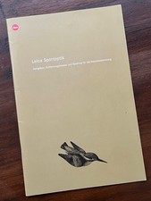 Broschüre, Prospekt Leica