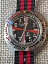 ☭ Uhr Wostok Funkraum 2409A Amphibie 17 Jewels Vintage UdSSR Sowjet SERVICED