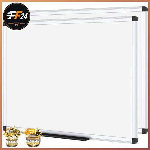 Whiteboard magnetisch 90x60cm - magnetisch,