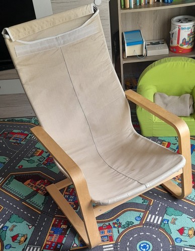 Holz wippstuhl von ikea - holz,