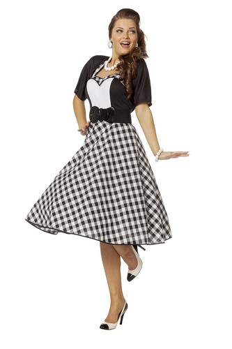 Rock roll kleid - rock'n,
