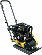 Rüttelplatte - BAUMAX - VP12/35 - inkl. PU-Matte &Transportachse 