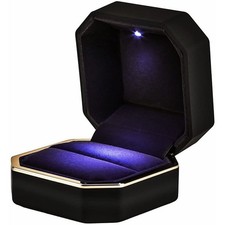 Luxusring Box mit LED Licht