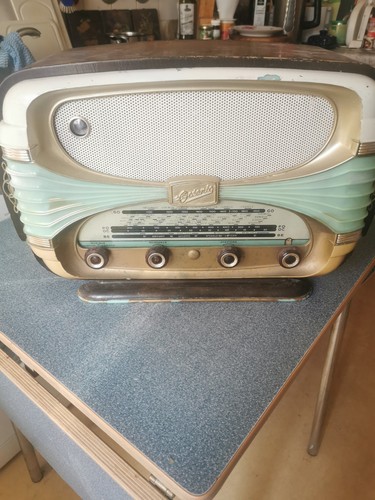 Altes röhren radio - röhren,