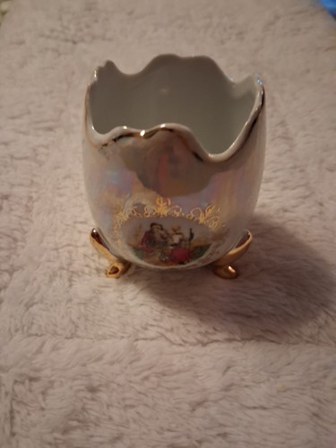 Porzelanhalbei höhe 10cm - porzelanhalbei,