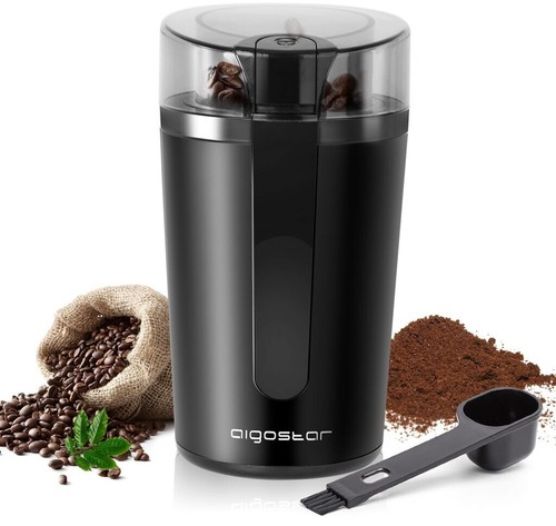Aigostar kaffeemühle 150w 60g - kaffeemühle,