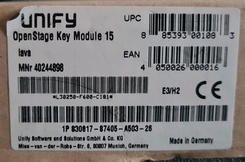 Unify siemens mitel openstage - unify/siemens/mitel,