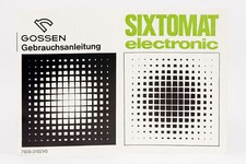 Bedienungsanleitung Gossen Sixtomat electronic 