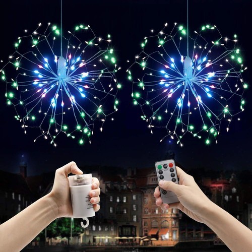 Hängendes feuerwerk led - hängendes,