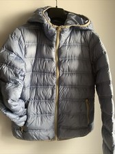 BC BEST CONNECTIONS LIGHT DAUNEN JACKE HELLBLAU MIT KAPUTZE GR 34 AUCH 158 164 