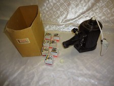 DDR CZ    Dia Projektor POUVA   Bakelit + 7 Filme OVP Sammlerstück SELTEN