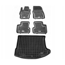 Satz Fußmatten und Matte für