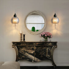 ZMH E27 Glas Wandlampe mit