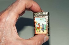 alte antike Mini-Blechdose